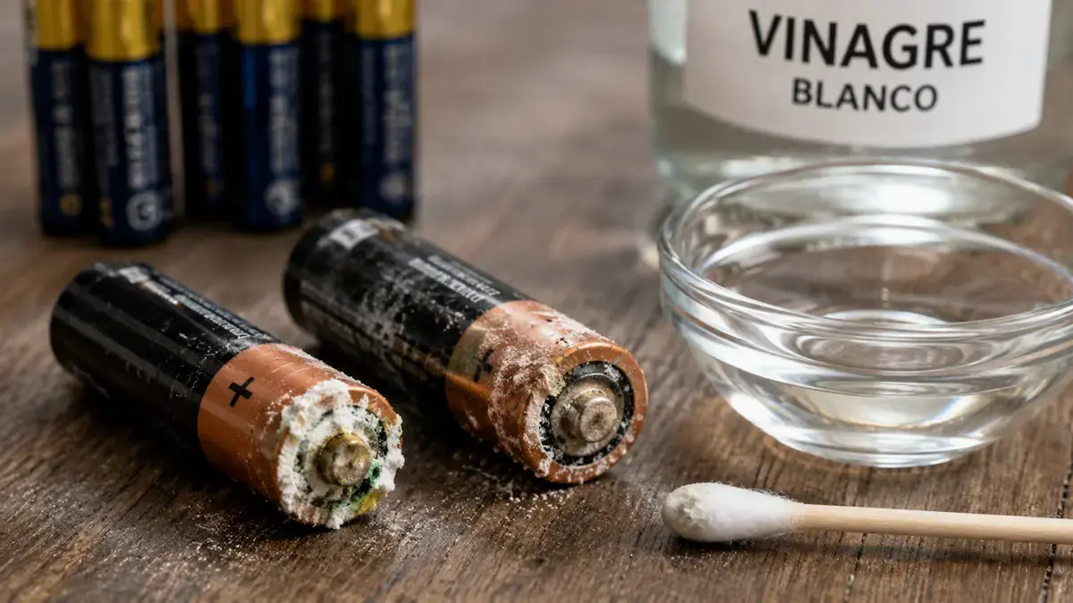 Ponerle vinagre a las pilas AA y AAA: para qué sirve y por qué lo recomiendan